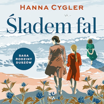 Śladem fal – okładka audiobooka, autor Hanna Cygler