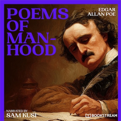 Poems of Manhood – omslag til lydbogen af Edgar Allan Poe