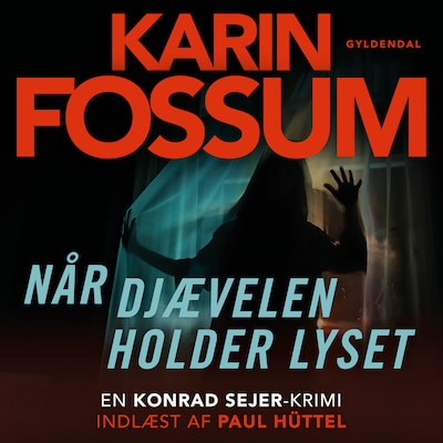 Når djævelen holder lyset – omslag til lydbogen af Karin Fossum
