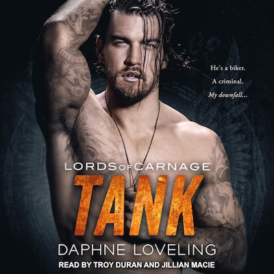 TANK – omslag til lydbogen af Daphne Loveling