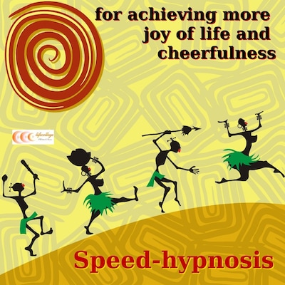 Speed-hypnosis for achieving more joy of life and cheerfulness – omslag til lydbogen af Michael Bauer
