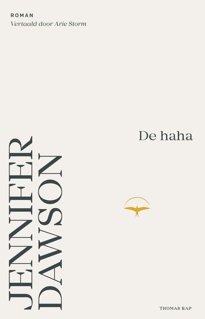 De haha – omslag van het luisterboek van Jennifer Dawson