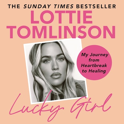 Lucky Girl – omslag till ljudboken av Lottie Tomlinson