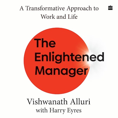 The Enlightened Manager – omslag til lydbogen af Vishwanath Alluri