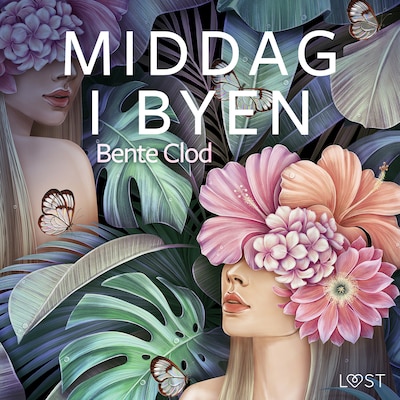 Middag i byen – erotisk novelle – omslag til lydbogen af Bente Clod