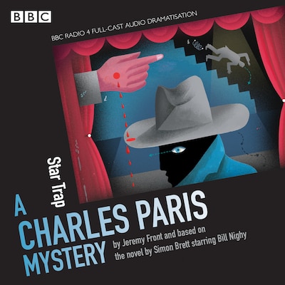 Charles Paris: Star Trap – omslag til lydbogen af Simon Brett, Jeremy Front