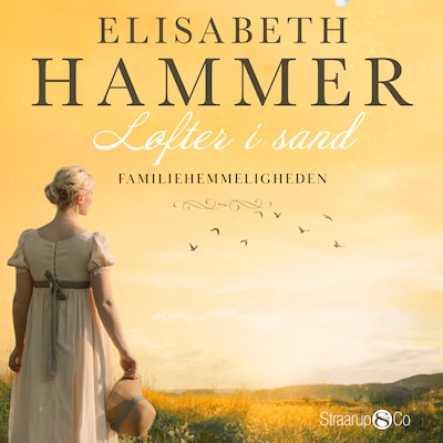 Familiehemmeligheden – omslag til lydbogen af Elisabeth Hammer