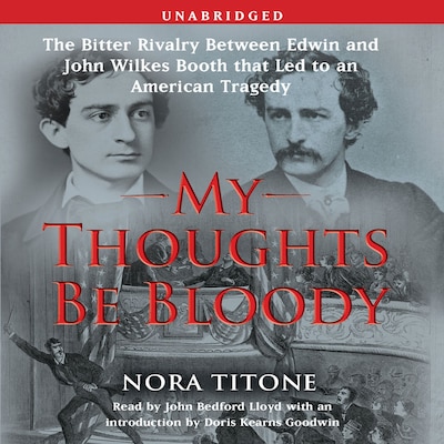My Thoughts Be Bloody – omslag til lydbogen af Nora Titone