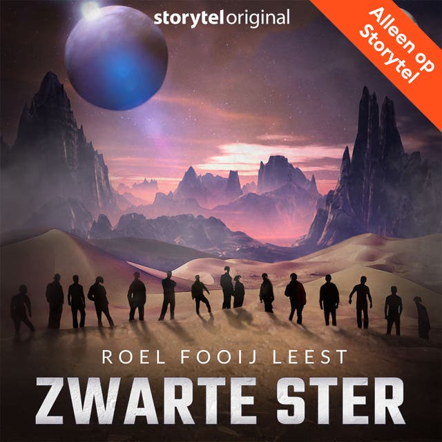 Zwarte ster - S01E05 – omslag van het luisterboek van Jesper Ersgård,Joakim Ersgård