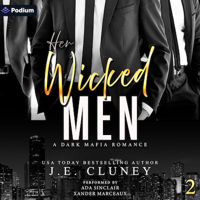 Her Wicked Men – omslag til lydbogen af J.E. Cluney