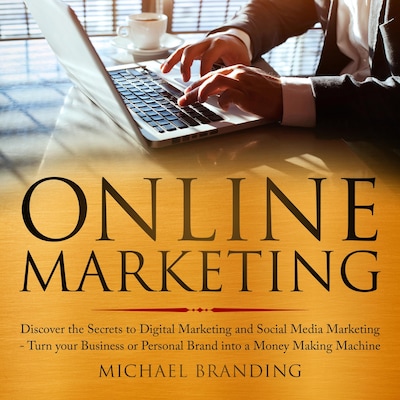 Online Marketing – omslag til lydbogen af Michael Branding