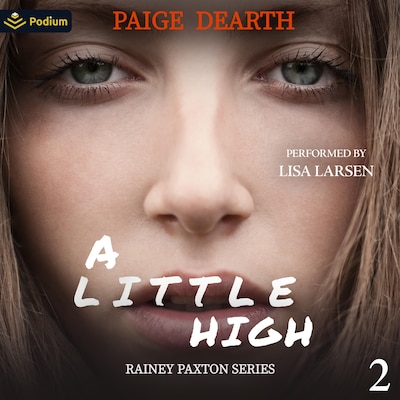 A Little High – omslag til lydbogen af Paige Dearth