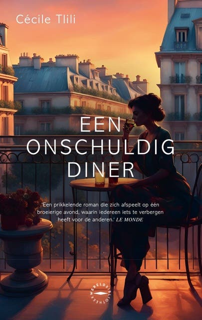 Een onschuldig diner – omslag van het luisterboek van Cécile Tlili
