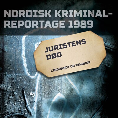 Juristens død – omslag til lydbogen af diverse