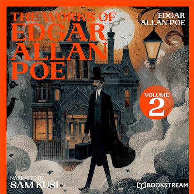 The Works of Edgar Allan Poe (Volume 2) – omslag til lydbogen af Edgar Allan Poe