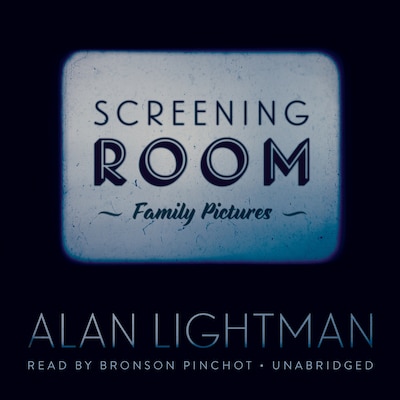 Screening Room – omslag til lydbogen af Alan Lightman