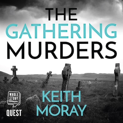The Gathering Murders – omslag til lydbogen af Keith Moray