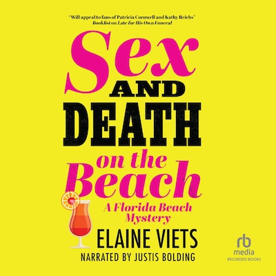 Sex and Death on the Beach – omslag til lydbogen af Elaine Viets