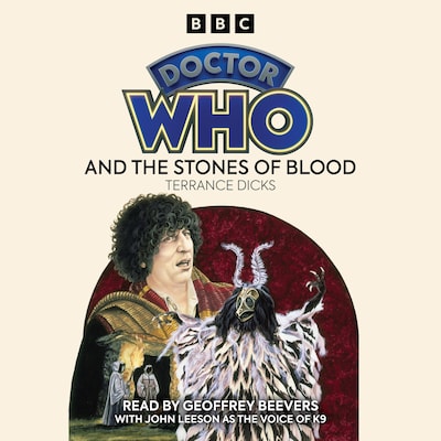 Doctor Who and the Stones of Blood – omslag til lydbogen af Terrance Dicks