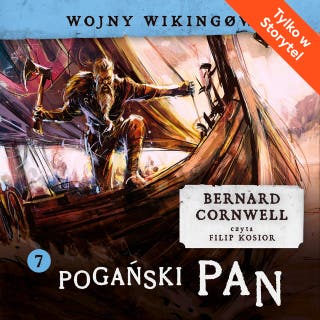 Pogański pan – okładka audiobooka, autor Bernard Cornwell
