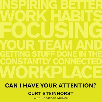 Can I Have Your Attention? – omslag til lydbogen af Curt Steinhorst