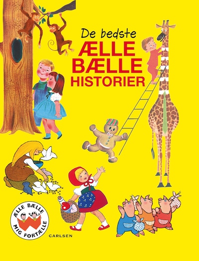 De bedste Ælle Bælle-historier – omslag til lydbogen af Brødrene Grimm. M.fl