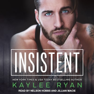 Insistent – omslag til lydbogen af Kaylee Ryan