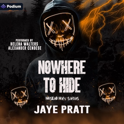 Nowhere to Hide – omslag til lydbogen af Jaye Pratt