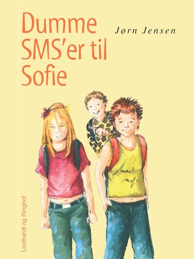 Dumme SMS'er til Sofie – omslag til lydbogen af Jørn Jensen