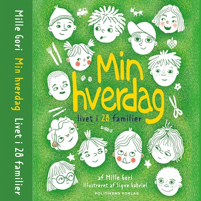 Min hverdag - livet i 28 familier – omslag til lydbogen af Mille Gori