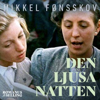 Den ljusa natten – omslag till ljudboken av Mikkel Fønsskov