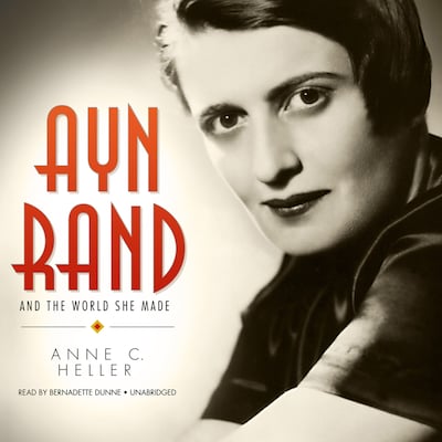Ayn Rand and the World She Made – omslag til lydbogen af Anne C. Heller