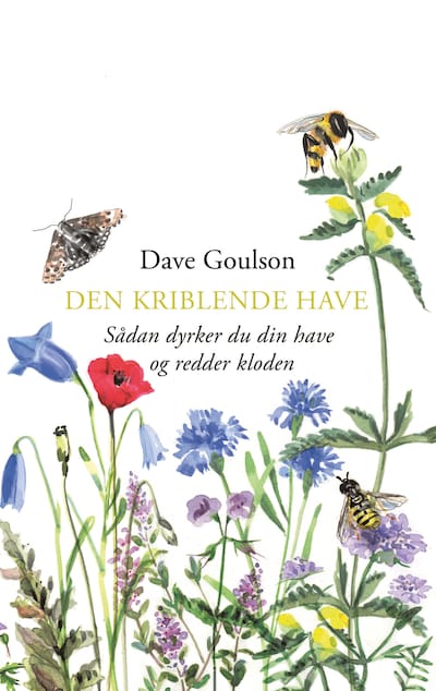 Den kriblende have – omslag til lydbogen af Dave Goulson