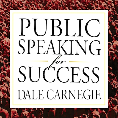 Public Speaking for Success – omslag til lydbogen af Dale Carnegie & Associates