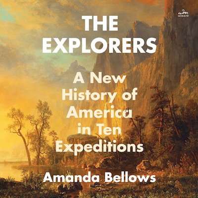 The Explorers – omslag til lydbogen af Amanda Bellows