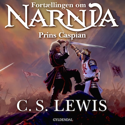 Narnia 4 - Prins Caspian – omslag til lydbogen af C. S. Lewis