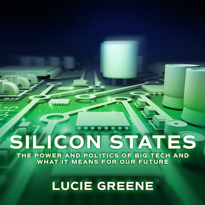 Silicon States – omslag til lydbogen af Lucie Greene