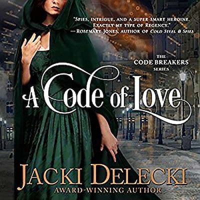 A Code of Love – omslag til lydbogen af Jacki Delecki