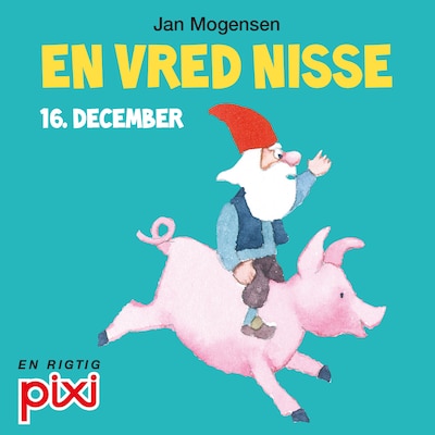 16. december: En vred nisse – omslag til lydbogen af Jan Mogensen