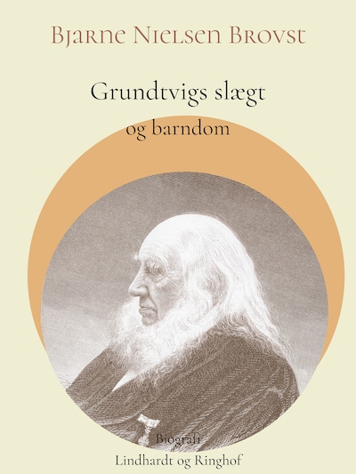 Grundtvigs slægt og barndom – omslag til lydbogen af Bjarne Nielsen Brovst