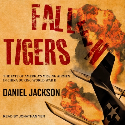 Fallen Tigers – omslag til lydbogen af Daniel Jackson