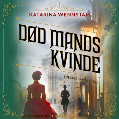 Død mands kvinde – omslag til lydbogen af Katarina Wennstam