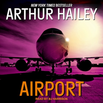 Airport – omslag til lydbogen af Arthur Hailey