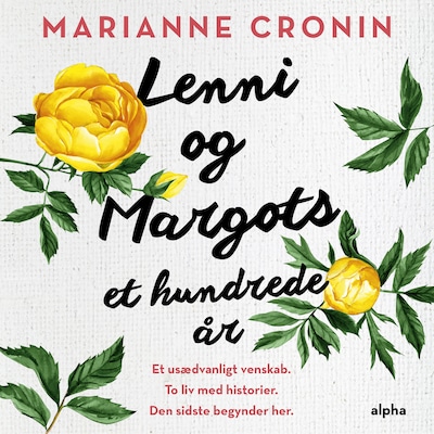 Lenni og Margots et hundrede år – omslag til lydbogen af Marianne Cronin