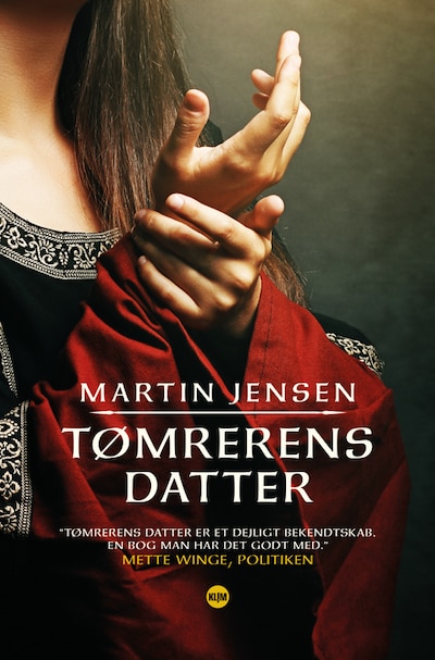 Tømrerens datter – omslag til lydbogen af Martin Jensen