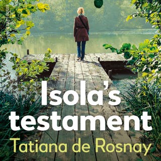 Isola's testament – omslag van het luisterboek van Tatiana de Rosnay