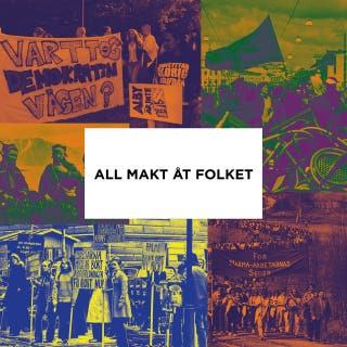 All makt åt folket – omslag till ljudboken av Nabila Abdul Fattah