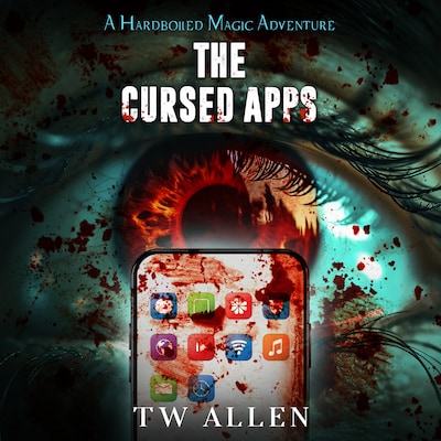 Cursed Apps, The – omslag til lydbogen af TW Allen
