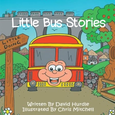 Little Bus Stories – omslag til lydbogen af David Hurdle