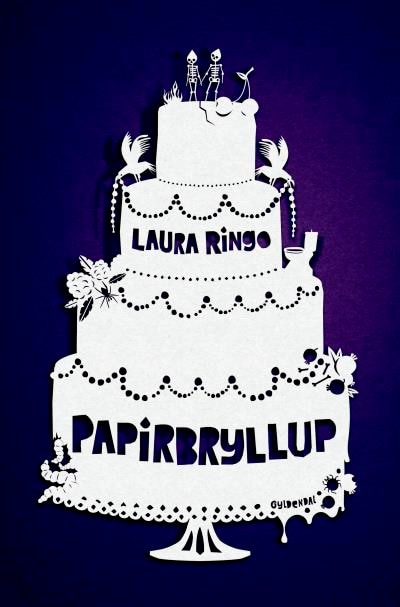 Papirbryllup – omslag til lydbogen af Laura Ringo